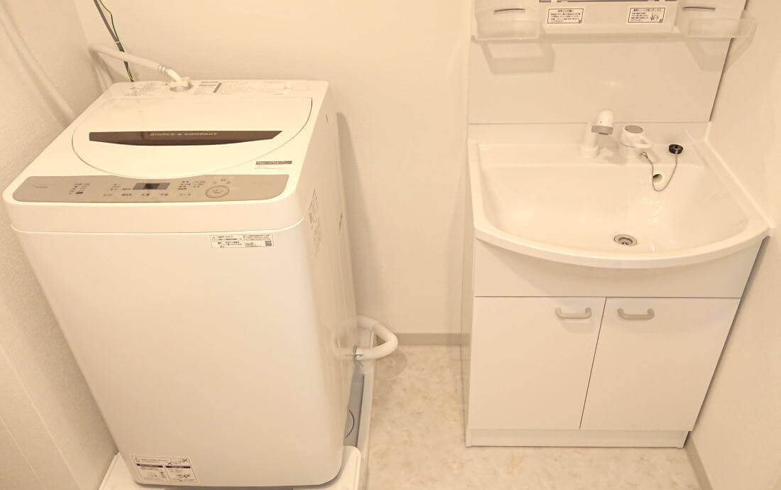 洗濯機・洗面台